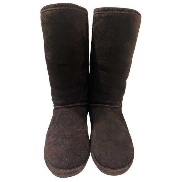 Women’s Size 7 Chocolate Brown Bearpaw Boots Preowned - Picture 2 of 8